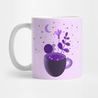 A purple snake in a mug Mug